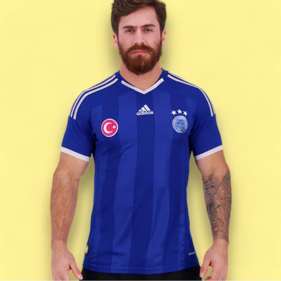 Adidas 2014/2015 Fenerbahce Third Soccer Jersey Blue. Player #10 Diego. Size M. - Picture 10 of 10